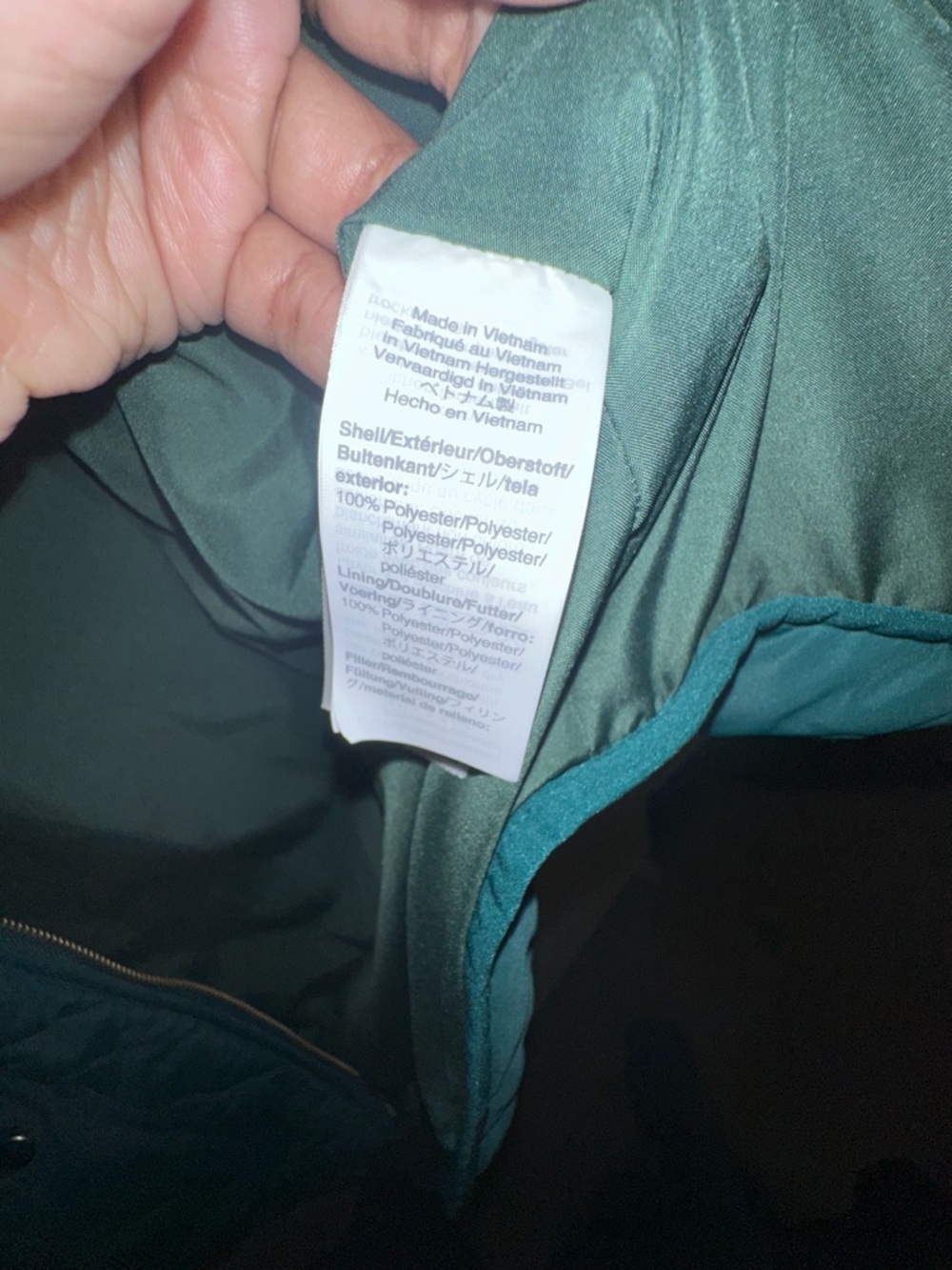 J. Crew Quilted Vest with Gold Zipper Accents - Picture 5 of 5